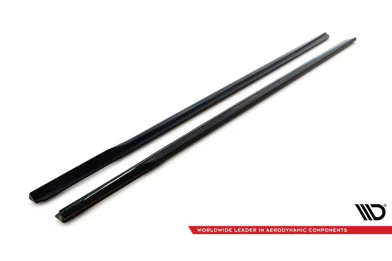 Maxton Design Seitenschweller (Paar) für V.2 für BMW 3er G20 / G21 M Paket Hochglanz schwarz – Ansicht 4