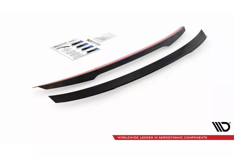 Maxton Design Heckspoiler Lippe für Peugeot 508 II Sedan Hochglanz schwarz – Ansicht 4