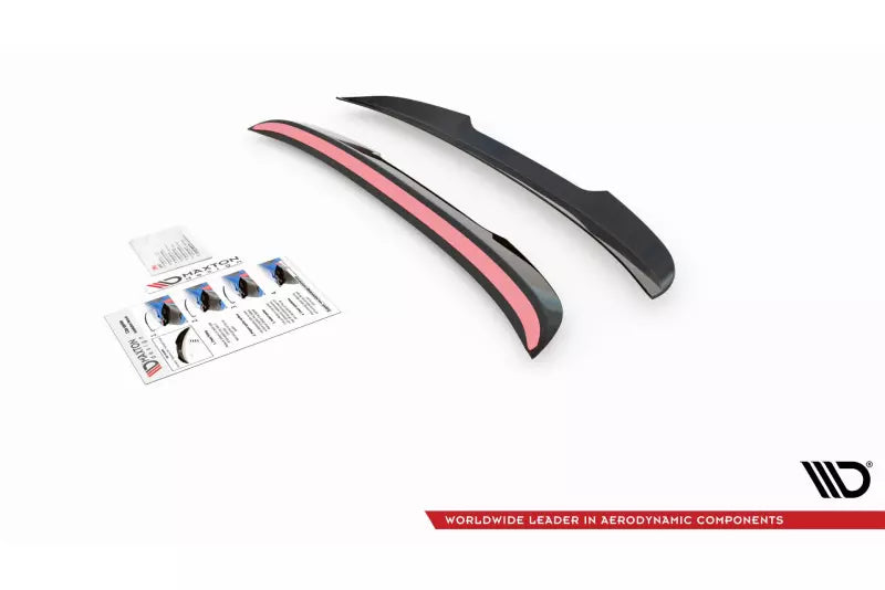 Maxton Design Heckspoiler Lippe für Volvo V90 II Hochglanz schwarz – Ansicht 4