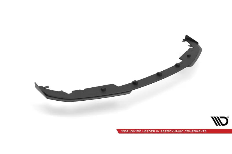 Maxton Design Street Pro Frontlippe für BMW 4er G22 M Paket schwarz + Glanz Flaps – Ansicht 4