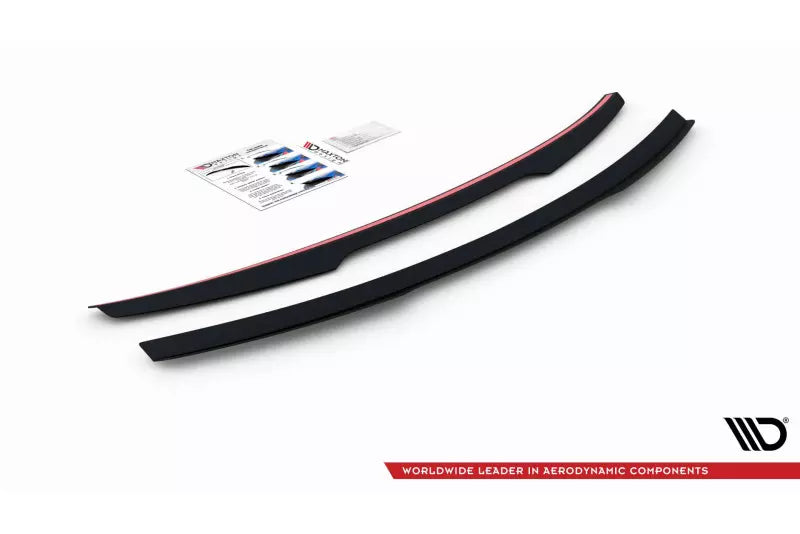 Maxton Design Heckspoiler Lippe für Audi S8 D3 Hochglanz schwarz – Ansicht 4