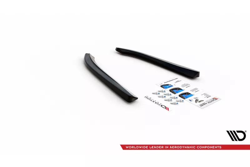 Maxton Design Diffusor Flaps für Audi S8 D3 Facelift Hochglanz schwarz – Ansicht 4