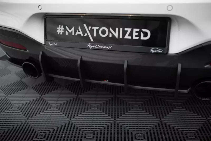 Maxton Design Street Pro Heckdiffusor V.3 für BMW M140i schwarz matt – Ansicht 4