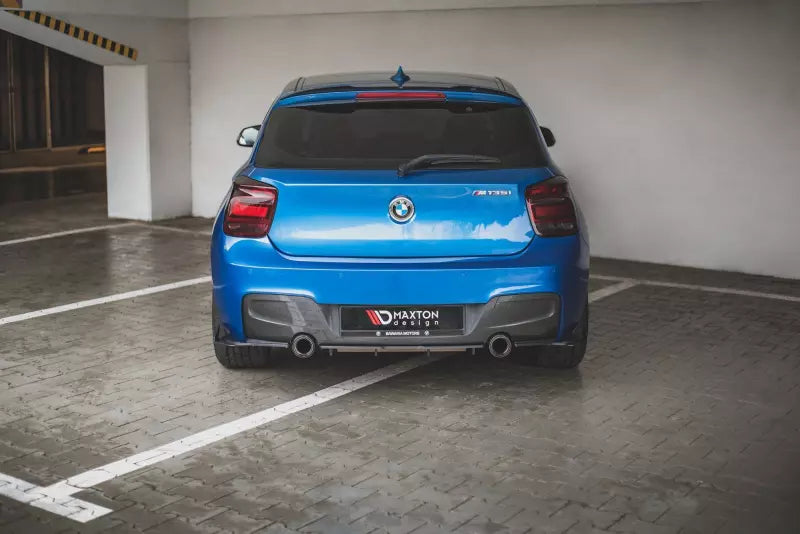 Maxton Design Street Pro Heckdiffusor für BMW M135i F20 Schwarz – Ansicht 4