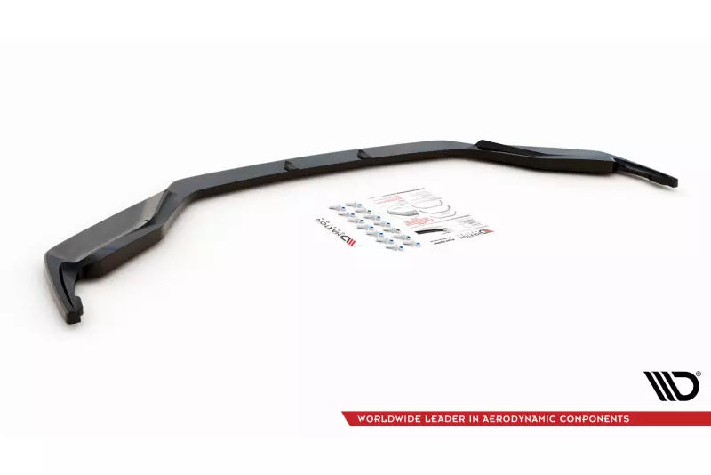 Maxton Design Frontlippe V.1 für Lexus GS F Sport Mk4 (L10) Hochglanz schwarz – Ansicht 4