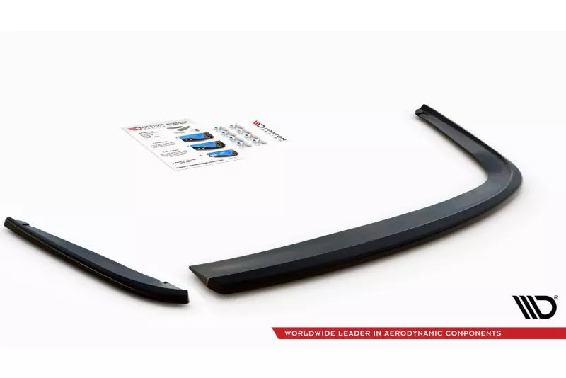 Maxton Design Heckdiffusor V.1 für für Seat Leon FR Sportstourer Mk3 Hochglanz schwarz – Ansicht 4
