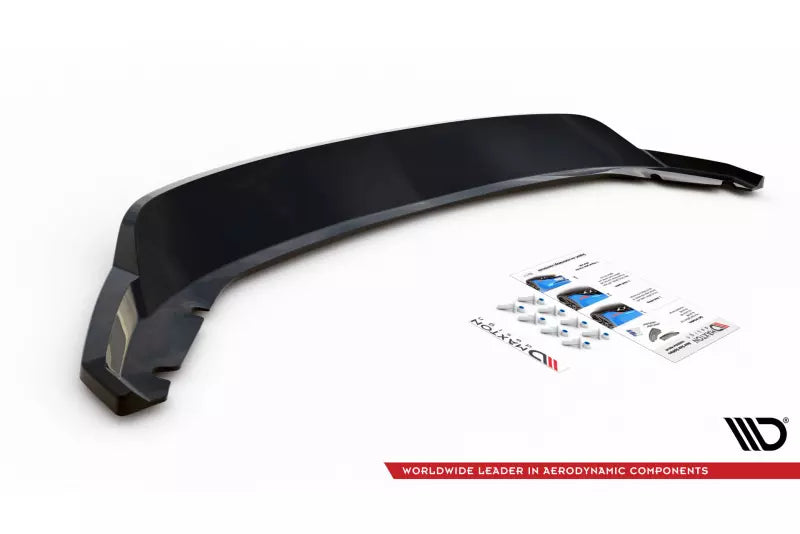 Maxton Design Heckdiffusor DTM Look für Seat Leon Hatchback Mk3 Hochglanz schwarz – Ansicht 4