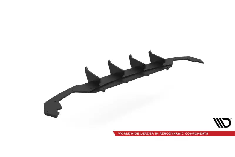 Maxton Design Street Pro Heckdiffusor für Skoda Octavia Mk4 Schwarz – Ansicht 4