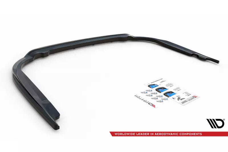 Maxton Design Heckdiffusor DTM Look für Toyota Avensis Mk3 Facelift Hochglanz schwarz – Ansicht 4