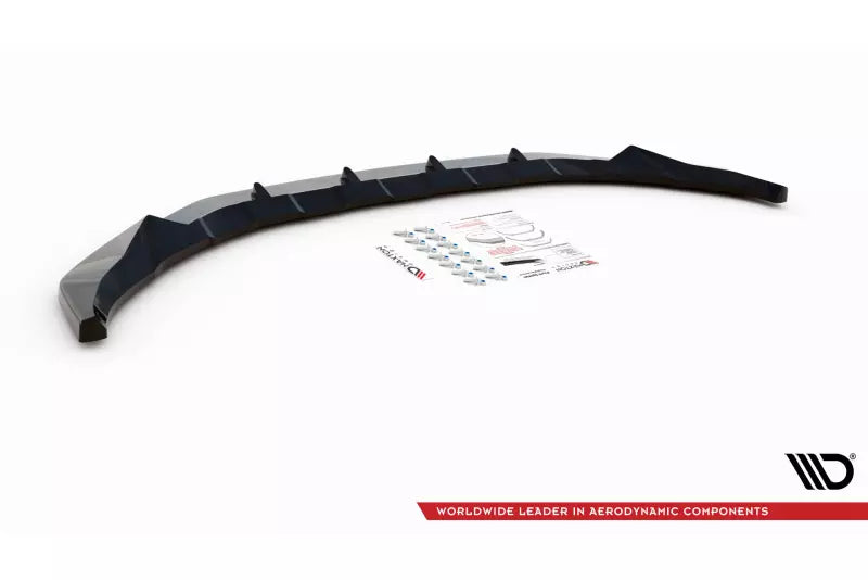 Maxton Design Frontlippe V.2 für VW T-Roc Mk1 Hochglanz schwarz – Ansicht 4