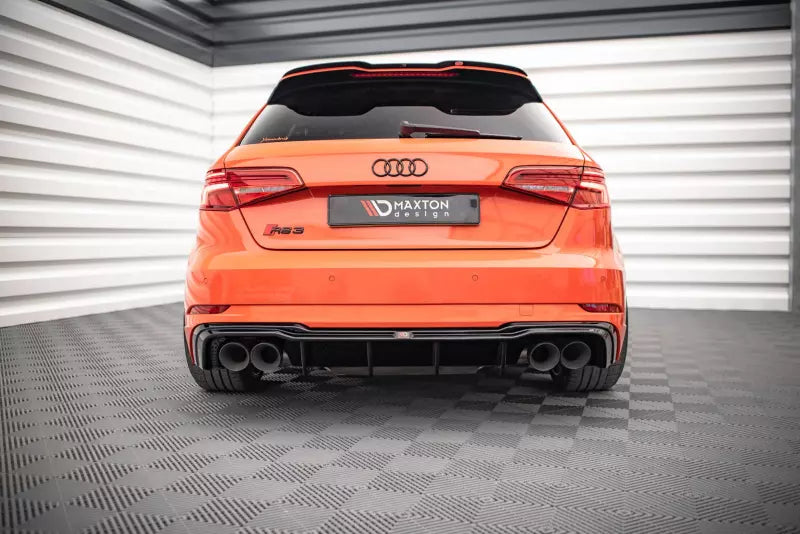 Maxton Design Heckdiffusor V.2 für Audi RS3 8V Sportback Facelift Hochglanz schwarz – Ansicht 4
