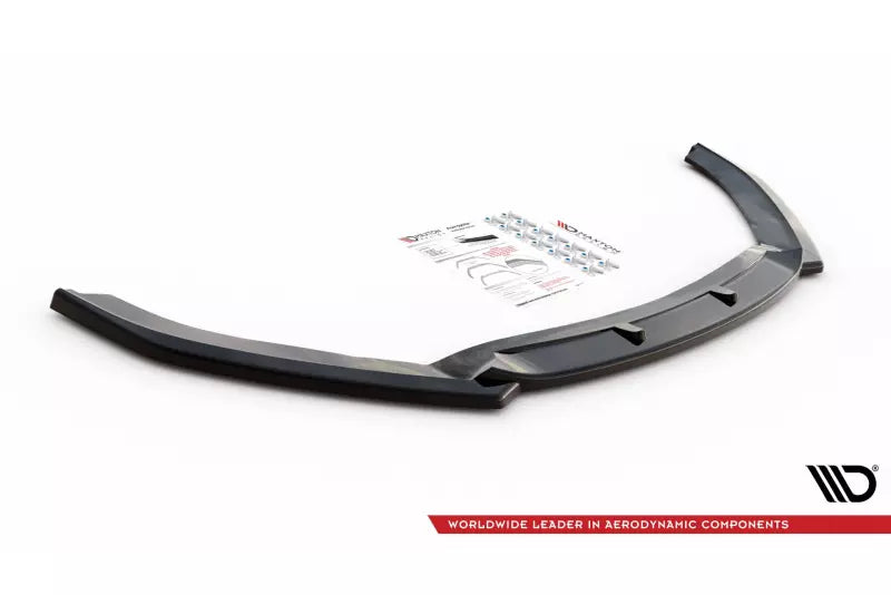 Maxton Design Frontlippe für Hyundai I40 Mk1 Hochglanz schwarz – Ansicht 4