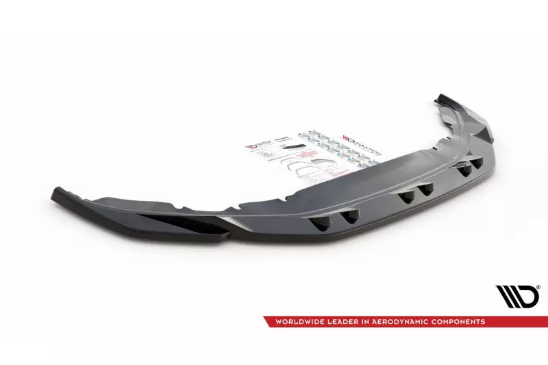 Maxton Design Frontlippe für VW Tiguan Mk2 Hochglanz schwarz – Ansicht 4