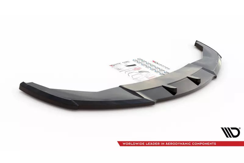 Maxton Design Frontlippe V.1 für BMW 7 M-Paket F01 Hochglanz schwarz – Ansicht 4