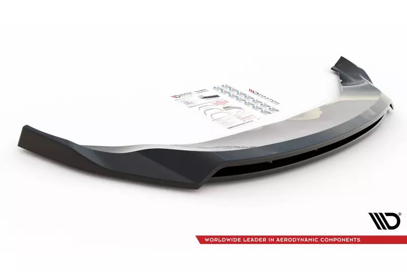 Maxton Design Frontlippe V.1 für Ford Escape ST-Line Mk3 Hochglanz schwarz – Ansicht 4