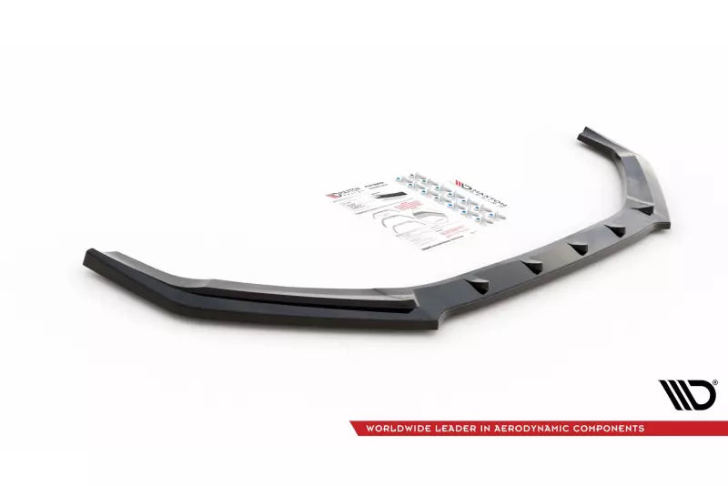 Maxton Design Frontlippe V.1 für Hyundai I20 N Mk3 Hochglanz schwarz – Ansicht 4