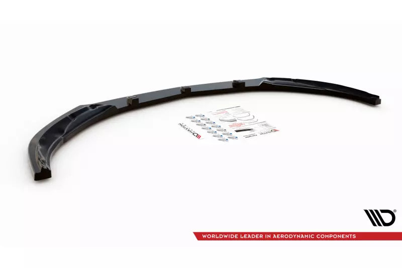 Maxton Design Frontlippe V.1 für Mercedes C63 AMG C205 Coupe Facelift Hochglanz schwarz – Ansicht 4