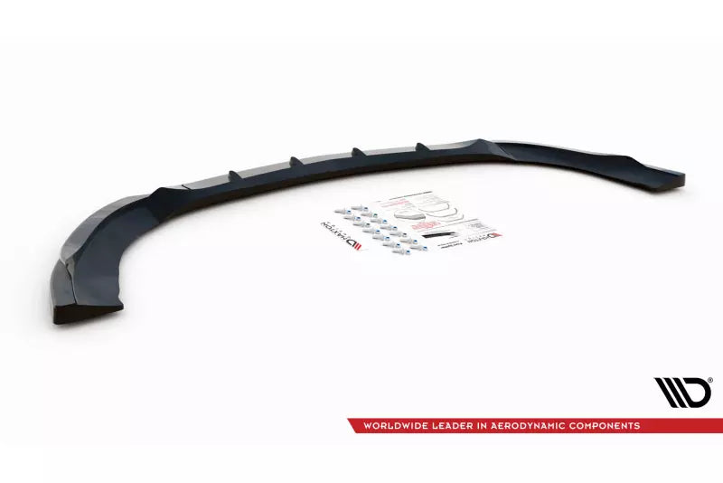 Maxton Design Frontlippe V.1 für Mercedes Vito W447 Facelift Hochglanz schwarz – Ansicht 4