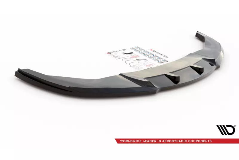 Maxton Design Frontlippe V.2 für BMW 7 M-Paket F01 Hochglanz schwarz – Ansicht 4