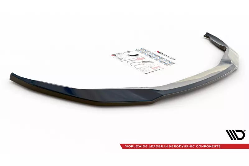 Maxton Design Frontlippe V.2 für BMW M5 F90 Facelift Hochglanz schwarz – Ansicht 4