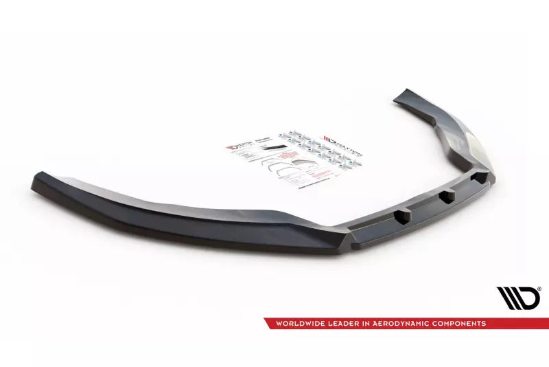 Maxton Design Frontlippe V.3 für VW Passat CC Hochglanz schwarz – Ansicht 4