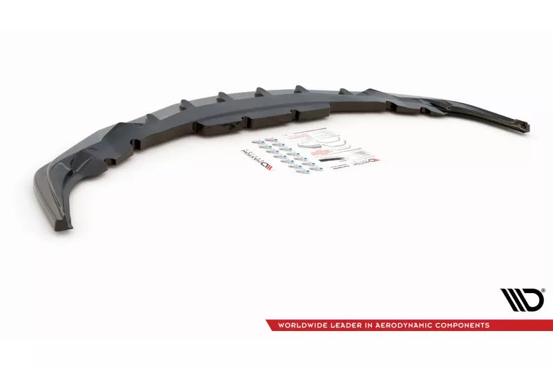 Maxton Design Frontlippe V.4 für Toyota Supra Mk5 Hochglanz schwarz – Ansicht 4
