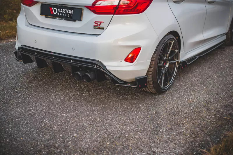 Maxton Design Diffusor Flaps V.4 für Ford Fiesta ST Mk8 Hochglanz schwarz – Ansicht 4