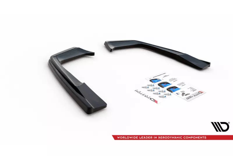 Maxton Design Diffusor Flaps für Mercedes C63 AMG C205 Coupe Facelift Hochglanz schwarz – Ansicht 4