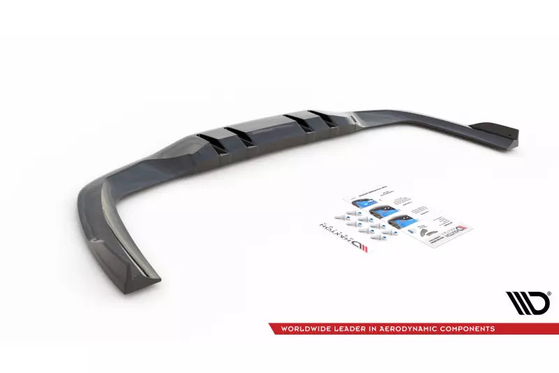 Maxton Design Heckdiffusor DTM Look V.2 für Mercedes A-Klasse 35 AMG Limousine V177 Hochglanz schwarz – Ansicht 4