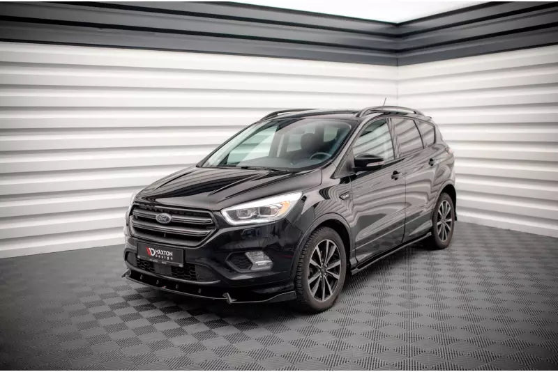 Maxton Design Seitenschweller (Paar) für Ford Escape ST-Line Mk3 Hochglanz schwarz – Ansicht 4