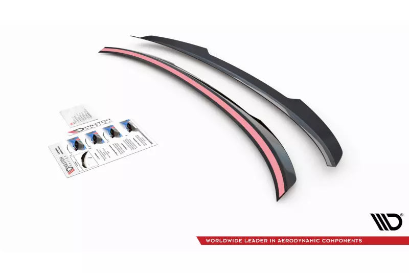 Maxton Design Heckspoiler Lippe für BMW 7 M-Paket F01 Hochglanz schwarz – Ansicht 4