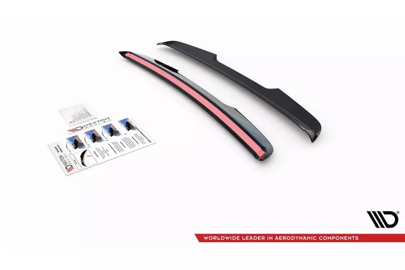 Maxton Design Heckspoiler Lippe für Toyota RAV4 Mk5 Hochglanz schwarz – Ansicht 4