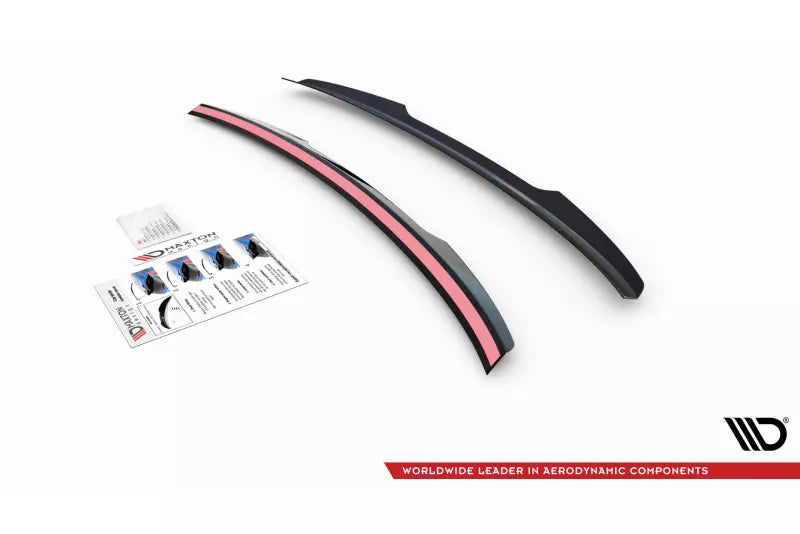 Maxton Design Heckspoiler Lippe für VW Passat B8 Facelift Limousine Hochglanz schwarz – Ansicht 4