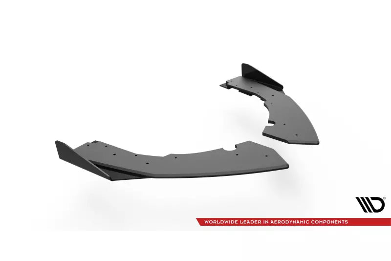 Maxton Design Street Pro Diffusor Flaps für BMW M2 F87 matt schwarz mit Hochglanz Flaps – Ansicht 4