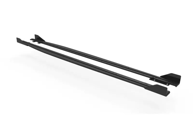 Maxton Design Street Pro Seitenschweller (Paar) für Audi RS3 Limousine 8Y matt schwarz mit Hochglanz Flaps – Ansicht 4