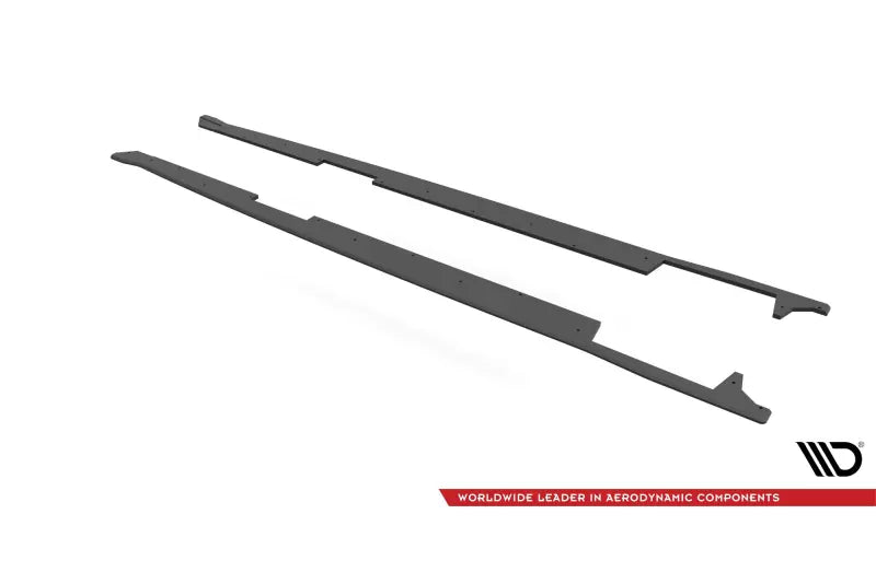 Maxton Design Street Pro Seitenschweller (Paar) für Toyota Supra Mk5 matt schwarz – Ansicht 4