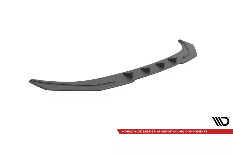 Maxton Design Street Pro Frontlippe für Nissan 370Z Nismo Facelift schwarz – Ansicht 4