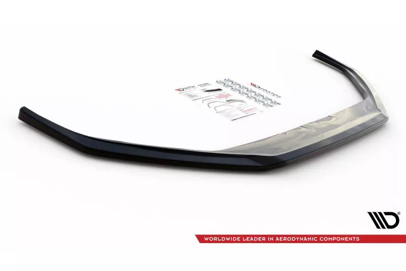 Maxton Design Frontlippe V.2 für Peugeot 508 GT Mk1 Facelift Hochglanz schwarz – Ansicht 4