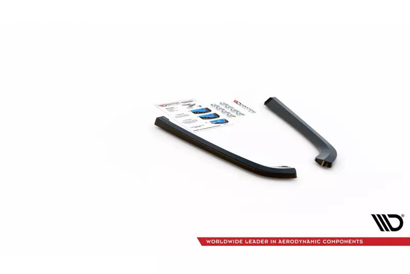 Maxton Design Diffusor Flaps für Volvo V70 Mk3 Hochglanz schwarz – Ansicht 4
