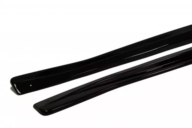 Maxton Design Seitenschweller (Paar) für Alfa Romeo 159 TI Hochglanz schwarz – Ansicht 4