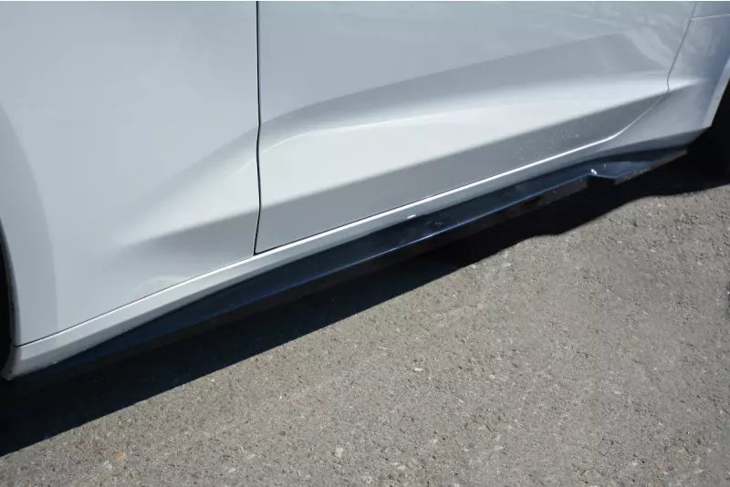 Maxton Design Seitenschweller (Paar) für Chevrolet Camaro Mk6 2SS Coupe Hochglanz schwarz – Ansicht 4