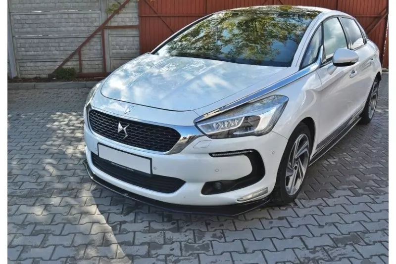 Maxton Design Frontlippe V.2 für Citroen DS5 Facelift Hochglanz schwarz – Ansicht 4
