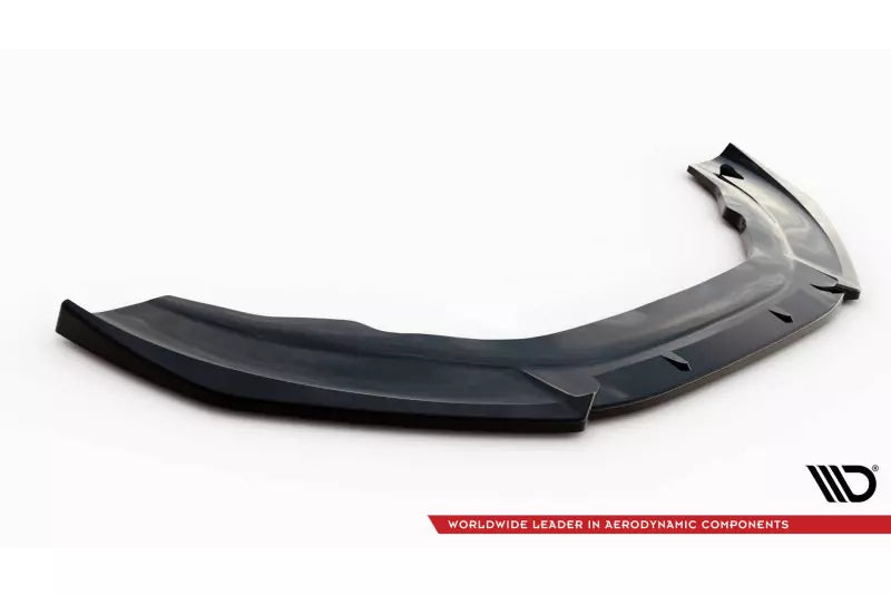 Maxton Design Frontlippe für Audi RS6 C7 Hochglanz schwarz – Ansicht 4