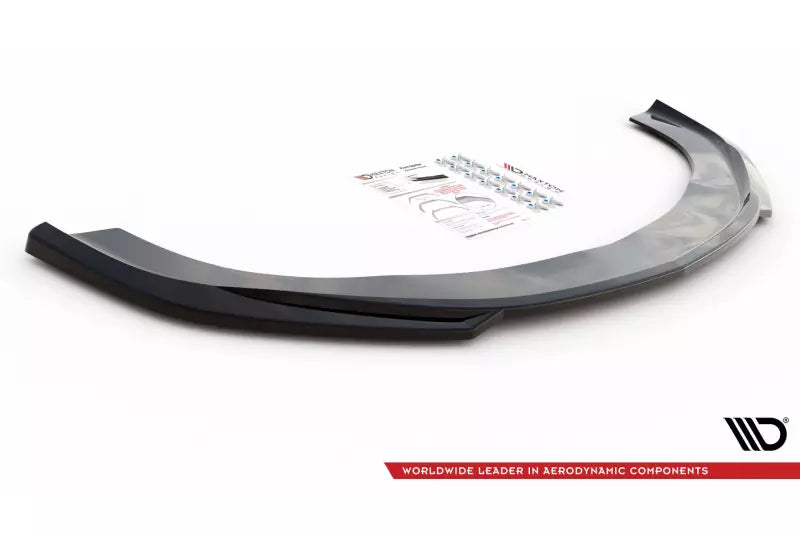 Maxton Design Frontlippe V.2 für Bentley Continental GT V8 S Mk2 Hochglanz schwarz – Ansicht 4