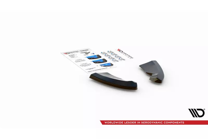 Maxton Design Diffusor Flaps für Opel Astra GTC OPC-Line J Hochglanz schwarz – Ansicht 4