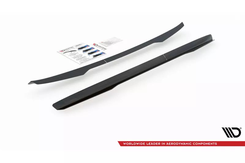 Maxton Design Heckspoiler Lippe für Peugeot Partner Mk3 Hochglanz schwarz – Ansicht 4