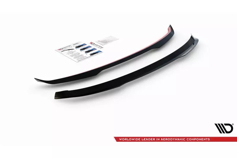 Maxton Design Heckspoiler Lippe für Seat Ibiza Mk5 Hochglanz schwarz – Ansicht 4