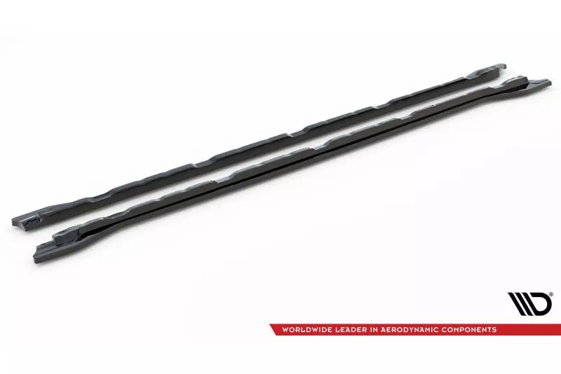 Maxton Design Seitenschweller (Paar) für VW Atlas Cross Sport Hochglanz schwarz – Ansicht 4