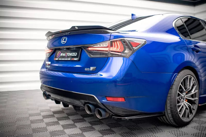 Maxton Design Heckdiffusor für Lexus GS F Mk4 Facelift Hochglanz schwarz – Ansicht 4