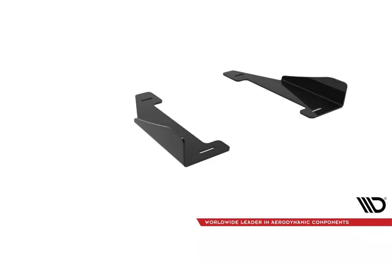 Maxton Design Street Pro Schweller Flaps Volkswagen Golf 7 R Hochglanz schwarz – Ansicht 4